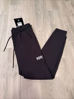 NWT DOPE Black Men’s Jogger Pants Size XS